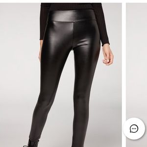 NWT Brown Calzedonia Leggings 🤎